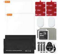 YuCool Almohadillas adhesivas 3M VHB y película electrostática para parabrisas de coche, almohadillas adhesivas de repuesto para parabrisas, almohadilla de montaje para cámara de salpicadero