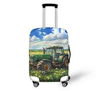 YUDINGFIN Funda para maleta, fundas de equipaje con cremalleras, antiarañazos, rendimiento elástico en uso a largo plazo, fundas de equipaje para aeropuerto y exteriores, Tractor, S-18-21 Inch