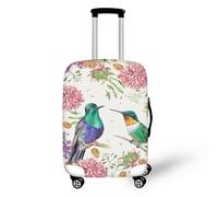 YUDINGFIN Funda para maleta, fundas de equipaje con cremalleras, antiarañazos, rendimiento elástico en uso a largo plazo, fundas de equipaje para aeropuerto y exteriores, Buenas noticias Urraca, M-22