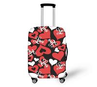YUDINGFIN Funda para maleta, fundas de equipaje con cremalleras, antiarañazos, rendimiento elástico en uso a largo plazo, fundas de equipaje para aeropuerto y exteriores, Escala-b, S-18-21 Inch