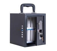 YUE JJXN Caja de Almacenamiento para Teléfono Móvil, Armario Almacenaje, Acero Reforzado, Rejillas de Ventilación Integradas, Núcleo Interior de Algodón Perlado(28x21x44cm/11x8x17in)