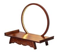 YUE JJXN Mesa de Altar de Madera, Budas Decorativos, Altar Budista para Ofrendas, para Culto y Ofrendas, Ideal para Recibidores, Estudios y Salas de Estar(Red,50x23x11cm/20x9x4.3in)
