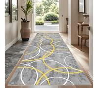 YUEAENK Alfombra Antideslizante para pasillos 80 x 300 cm Alfombras De Pasillo Largas Alfombra Entrada del Salón Lavable Antideslizante Alfombras De Habitacion Alfombra Larga para Pasillo