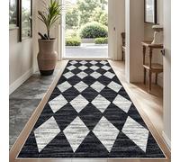 YUEAENK Alfombra de Pasillo y Cocina Lavable Antideslizante Alfombra Corredo 80 x 350 cm Alfombra Corredor Pasillo para Entrada Puerta Lavanderia Salón Dormitorio