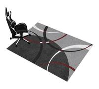 YUEAENK Alfombra Protectora Suelo Silla Ruedas 120 x 150 cm Alfombrilla Protectora para Suelo Duro Alfombrilla para Silla de Juegos Antideslizante Resistente Alfombras para Sillas de Ruedas