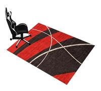YUEAENK Oficina Escritorio Gamer Alfombrilla 140 x 180 cm Alfombra Antideslizante Silla Gaming Alfombrilla Protectora Suelo para Silla de Oficina Alfombrilla Protectora para Suelos