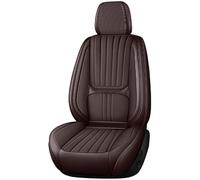 YuEany Fundas de asiento de coche de ajuste universal para BMW F10, F11, F15, F16, F20, F25, F30, F34, E60, E70, E90, de lujo, de piel de napa, transpirable, juego de protección de cojín