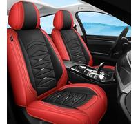 YuEany Fundas de asiento de coche de ajuste universal para Toyota Highlander/Kluger RAV4 Yaris Cross 5 asientos Land Cruiser Prado Hilux Avensis de lujo de piel de napa transpirable juego de