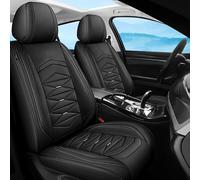 YuEany Fundas de asiento de coche de ajuste universal para Toyota Land Cruiser Prado Land Cruiser Prado 120 Land Cruiser Prado 150 Nappa juego de protección de piel