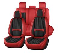 YuEany Juego de fundas de asiento de coche de ajuste universal para Land Rover Discovery Evoque Freelander Freelander 1 Freelander 2 Freelander S de lujo de piel de napa transpirable