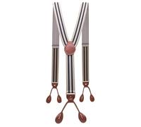 YUECIBAI Tirantes Suspender Tirantes Vintage Unisex para Hombre Tirantes Ajustables con 6 Botones Tirantes Elásticos En Forma De Y Pantalones 2