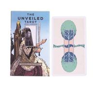 Yuecjian Tarot Deck - Cartas de Tarot con significados en Ellas - Herramienta de adivinación de oráculo de 10,7 x 6 cm para Lectura, afirmación, exploración de Aventuras