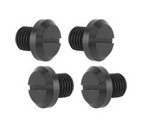 Yuecoom 2 pares de tapones ciegos para espejo de motocicleta, M10x1.25 tapones para orificio de espejo retrovisor lateral, tapa para orificio de espejo para Z125 Z650 Z800 Z1000 Z900 Z900RS