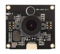 Yuecoom Módulo de cámara USB, 2 Millones de píxeles Lente Gran Angular de 120° Módulo de cámara USB con Chip OV2643, Placa de cámara Web para Equipos industriales, grabadoras de conducción