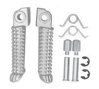 Yuecoom Pedal de motocicleta, clavija de reposapiés, estribo de Metal para carreras de Moto, Pedal de reposapiés apto para R1 R6 MT09 MT07 R3 R15 R25 FZ1 FZ6 YZF600 YZF1000