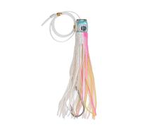 Yuecoom Señuelo Pesca Curricán, señuelos Pesca mar Cebo Artificial para Pesca en Alta mar,señuelos de Pesca,Suave para Pesca Al Curricán Cebo De Pesca Realista para Agua Salada (02#)