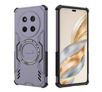 YUECXIN Funda Magnética para Honor Magic 7 Lite 5G/Magic7 Lite Compatible con MagSafe, Estuche a Prueba de Golpes de Grado Militar [Protección de Cámara] Carcasa de PC+TPU. Morado