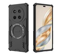 YUECXIN Funda Magnética para Honor Magic 7 Lite 5G/Magic7 Lite Compatible con MagSafe, Estuche a Prueba de Golpes de Grado Militar [Protección de Cámara] Carcasa de PC+TPU. Negro