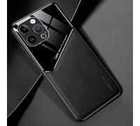 YUECXIN Funda Magnética para Motorola Edge 70 Pro Compatible con Magsafe, Cáscara Protección Lente de Cámara, Estuche Fina Lujo Cuero PU + Silicona TPU Antigolpes. Negro