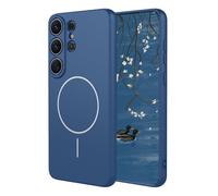 YUECXIN Funda Magnética para Samsung Galaxy S26 Ultra Compatible con MagSafe, [Carcasa de Silicona Líquida] Ultradelgado Suave Antigolpes TPU Bumper Estuche Caso. Azul