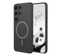 YUECXIN Funda Magnética para Samsung Galaxy S26 Ultra Compatible con MagSafe, [Carcasa de Silicona Líquida] Ultradelgado Suave Antigolpes TPU Bumper Estuche Caso. Negro