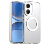 YUECXIN Funda Magnética para Xiaomi Poco F7 5G Compatible con MagSafe, Cubierta Ultradelgado Antigolpes Translúcido Mate Suave TPU Silicona Carcasa Antihuellas. Blanco