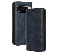 YUECXIN Funda para Google Pixel 10/Google Pixel 10 Pro, PU Cuero Flip Carcasa de Tapa Libro, Antigolpes Case Cover con Cierre Magnético, Wallet Tarjetero y Soporte Plegable, Azul