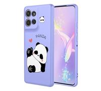 YUECXIN Funda para Motorola Edge 50 Neo/Edge 60 Neo/ThinkPhone 25, [Moda Exquisito Patrón][Carcasa de Silicona Líquida][Interior de Microfibra] Ultradelgado Suave Antigolpes TPU Cubierta. XoMao