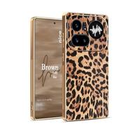 YUECXIN Funda para Nothing Phone (4a) Pro, Clásica Cubierta con Estampado de Leopardo y Guepardo, Ultradelgado Antigolpes Suave TPU Caso Case para Niña. Leopardo