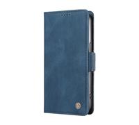 YUECXIN Funda para Realme C100 5G, Carcasa de PU Cuero Libro Flip Billetera, con Soporte/Ranura para Tarjeta/Cierre Magnético/Bloqueo RFID Antigolpes Cubierta. Azul