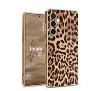 YUECXIN Funda para Samsung Galaxy A16 4G/5G, Clásica Cubierta con Estampado de Leopardo y Guepardo, Ultradelgado Antigolpes Suave TPU Caso Case para Niña. Leopardo
