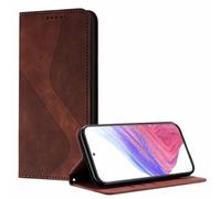 YUECXIN Funda para Vivo X300 Ultra 5G, Cubierta de Cuero PU con [Ranuras para Tarjetas] [Soporte Plegable] [Cierre Magnético] Carcasa Cartera Flip Case Antigolpes, Marrón