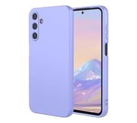 YUECXIN Funda para ZTE Blade A35 / ZTE Blade A55, [Carcasa de Silicona Líquida][Interior de Microfibra] Moda Ultradelgado Suave Antigolpes Sedoso al Tacto Gel Cubierta. Púrpura