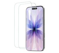 YUECXIN Protector de Pantalla para Oppo A6 Pro 5G/4G, Instalación Instantánea Sin Polvo, Cristal Templado HD Claro Dureza 9H, Grado Militar Antirrotura, Pack de 2