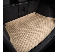 YUEDAM Alfombrilla Maletero Coche para Dacia Duster III 2024, Cuero Funda Maletero Protector Tronco Bandeja Alfombra Protectora Antideslizante Accesorios,E/Beige