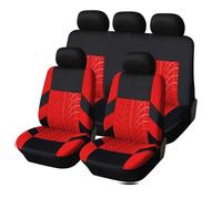 YUEDAM Coche Fundas Asientos para Toyota Yaris 2000 2001 2002 2003 2004 2005-2023, Coche Cubreasientos Cómodo Transpirable Delanteros Traseros Seat Cover Protectores Accesorios,C/Red