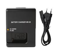 YUEFANSNE Cargador de batería MH-25 para batería EN-EL15 EN-EL15A Compatible con Nikon D600 D610 D750 D780 D800E D800E D810 D810A D850 D7000 D7100 D7200 D755 00 COOLPIX Z5 Z6 Z6 1 II Z1ll