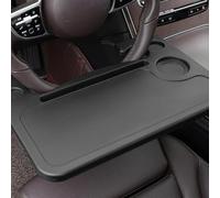 YUEGOO Bandeja del Volante del Coche para Jeep Renegade (2015+), Escritorio de Volante de Coche Portátil, Mesa de Coche para Computadora Portátil y Comer, Accesorios Coche,A-Black