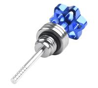 Yuegtik Accesorios Universales para Motocicletas Medidor del Nivel De Aceite del Cárter del Motor Varilla De Medición del Nivel De Aceite para Scooter Aceite Varilla(Blue)