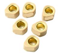 yuegu 6 contrapesos for rodillos de variador carreras (20 x 15 mm, 8 g, 10, 13, y 19 g), compatibles con Malaguti 125, Blog, Centro LE, F18 Warrior 125cc 150cc (20x15mm 15g)