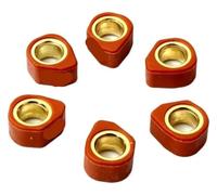 yuegu Juego de 6 pesas for rodillos (20 x 12 mm, 9 g, 11, 13 y 16 g), compatibles con Cygnus 125, Breeze, Vity, Majesty, Maxster TeoS 125cc 150cc (20x12mm 13g)