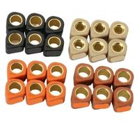 yuegu Juego de rodillos competición 15 x 12 mm, 6 g, 7 y 8, compatibles con 3KJ50, Aerox50, Breeze50, Bws50, JogR50, NeoS50, Slider50, Zuma50, 2 tiempos, 1E40QMB (15x12mm 6g)