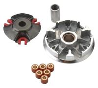 yuegu Kit de variador carreras con juego rodillos 8 g compatible scooters 2 tiempos YN100, YQ100, Mio100, RS100, Neos100, Zuma100, Jog100, Bws100 y 4VP 100 cc