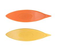 YUEHISY 2 Piezas de Lanzaderas de Plástico para Manualidades de Bricolaje | Color naranja brillante, pequeño y cómodo de llevar, superficie lisa y mano de obra fina.