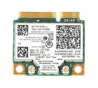 YUEHISY 7260hmw Bn Mini PCI-E Tarjeta WiFi Inalámbrica BT 4.0 para K4350 K4250 B5400 M5400 M4400s S410 S310 S540, Tarjeta de Red Inalámbrica Fácil de Instalar para Portátiles