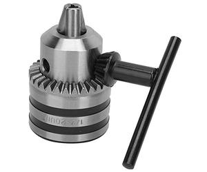 YUEHISY Adaptador de Portabrocas, Tipo Llave 0-16 Mm 1/2-20UNF con Cabeza Hexagonal, Rosca de Alta Precisión, Revestimiento Electroforético Antioxidante, Mordazas de Sujeción Resistentes Al Desgaste