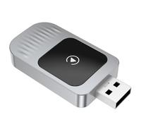 YUEHISY Adaptador Wireless CARPlay, CARPlay Dongle Convertir Wired a Wireless, Plug and Play, Conexión Automática de 5.8GHz WiFi 5.0