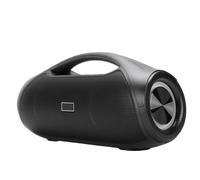 YUEHISY Altavoz Bluetooth de 80 W, Altavoz Subwoofer Portátil con Potente Refuerzo de Graves, Luces Musicales RGB, Resistente Al Agua, para Viajes Al Aire Libre (oradora)