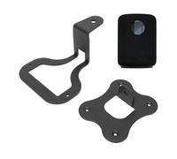 YUEHISY Altavoz de Estante Flotante Soporte de Pared Sound Lite (Black) | Ajuste Empotrado en Pared, Montaje Oculto, Construcción Metálica, Ahorro de Espacio, Ideal para Estantería o Altavoces