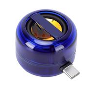 YUEHISY Amplificador de Volumen para Teléfono Celular, Tipo C Plug and Play 5X Sound Boost, Altavoz Portátil de 3 W, Batería de 300 MAh, para Llamadas Musicales, Teléfonos Inteligentes,